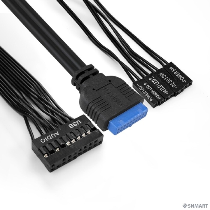 Exegate EX272745RUS Корпус Minitower Exegate QA-412U Black, mATX, <XP400, Black, 120mm>, 2*USB+2*USB3.0, Audio