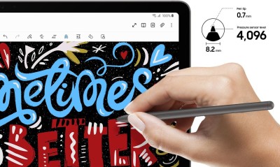 Стилус Samsung S Pen для Samsung Galaxy Tab S9 FE/Tab S9 FE+ серый (EJ-PX510BJEGRU)