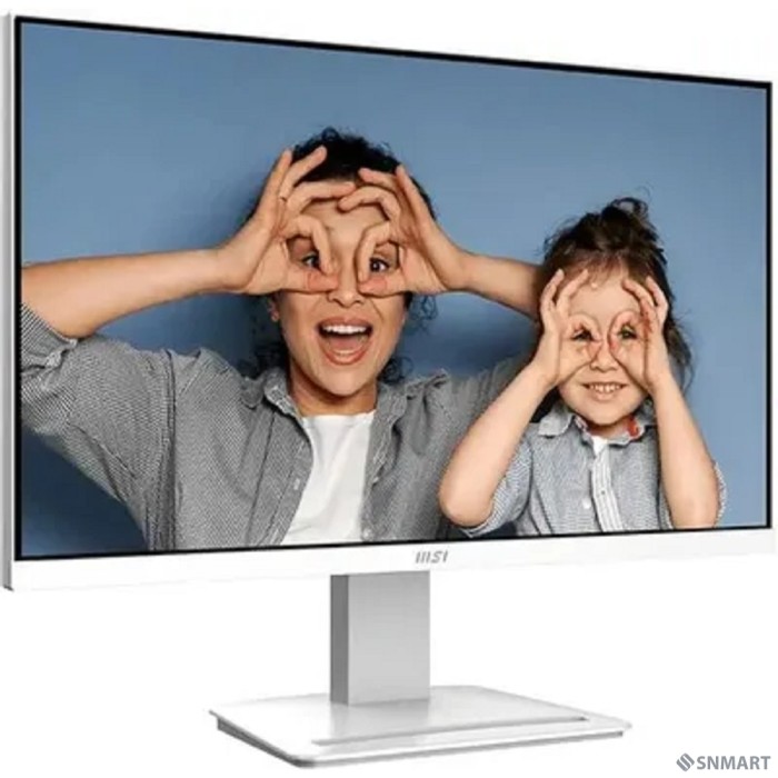 MSI Pro 24" MP2412W белый [VA 1920x1080 100Hz 5ms 16:9 300cd 178/178 HDMI DisplayPort M/M] [9S6-3BA9CH-072]