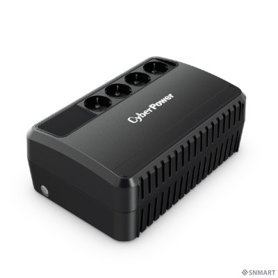CyberPower BU1000E ИБП [Line-Interactive, 1000VA/600W (4 EURO), 12В/5 Ач х 2]