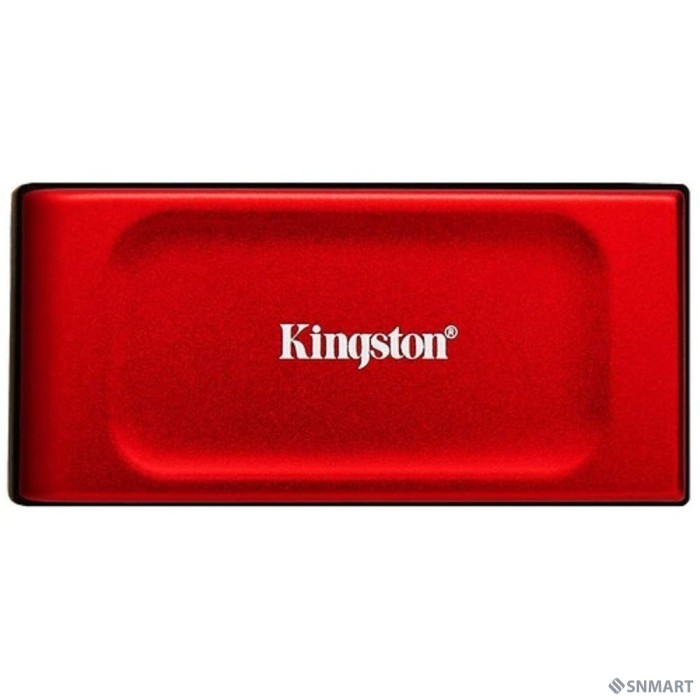 Kingston Portable SSD 1TB XS1000,Type-C/A, USB 3.2 Gen 2, R/W 1050/1000MB/s, 70x33x14mm, 29g., Red (5 лет) (SXS1000R/1000G)