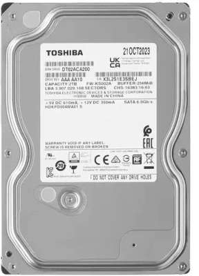 Жесткий диск (HDD) Toshiba DT02ACA 2 ТБ (DT02ACA200)
