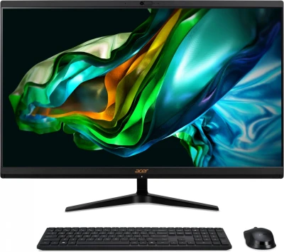 Моноблок Acer Aspire C27-1800 27&quot; Full HD i3 1315U (1.2ГГц) 16ГБ SSD 512ГБ UHDG CR Eshell БП 65W (клавиатура, мышь, камера) черный (DQ.BKJCD.008)