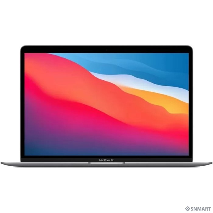 Apple MacBook Air 13-inch Late 2020 [MGN63ZS/A] (КЛАВ.РУС.ГРАВ.) Space Grey 13.3'' Retina [(2560x1600) M1 8C CPU 7C GPU/8GB/256GB SSD/рекоменд.переходник 11007065] (A2337)