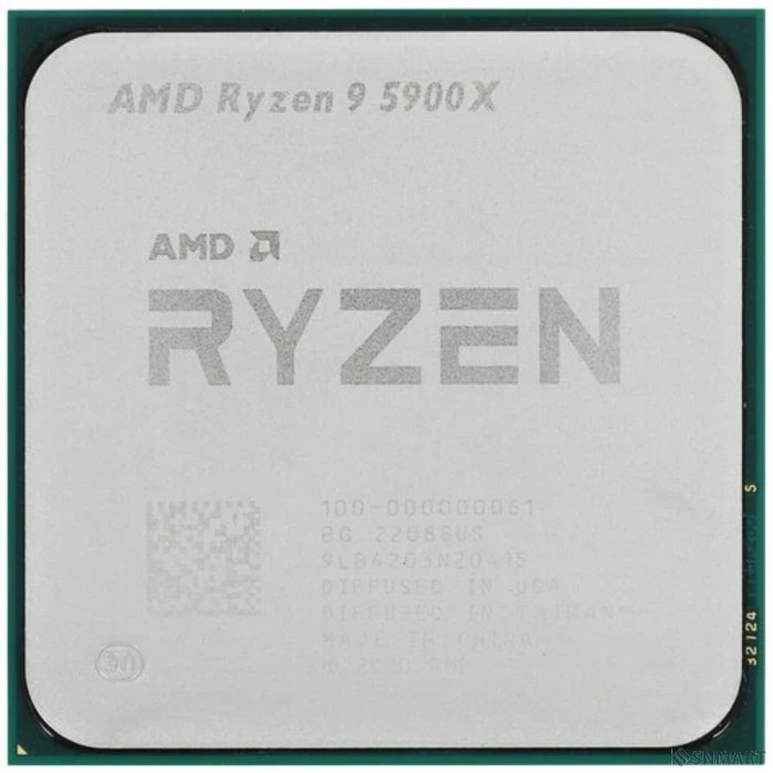 CPU AMD Ryzen 9 5900X OEM (100-000000061) [3,70GHz, Turbo 4,80GHz, Without Graphics AM4]