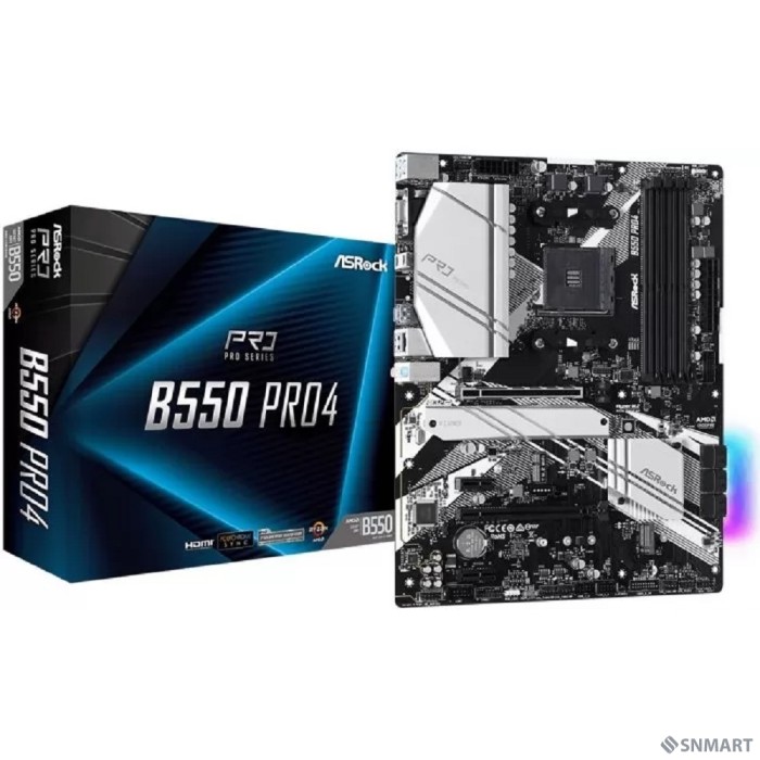 Asrock B550 PRO4 [AM4, AMD B550, ATX] BOX