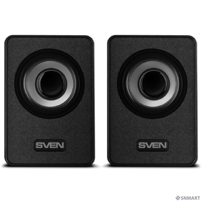 SVEN 135, чёрный, USB, акустическая система 2.0,  мощность 2x3 Вт(RMS)