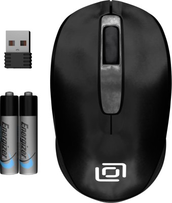 Мышь Оклик 475MW черный оптическая (1000dpi) беспроводная USB для ноутбука (3but)
