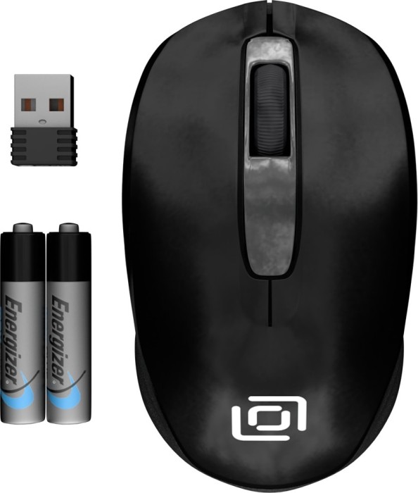 Мышь Оклик 475MW черный оптическая (1000dpi) беспроводная USB для ноутбука (3but)