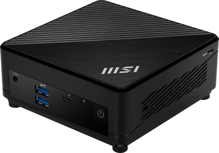 Неттоп MSI Cubi 5 12M-067BRU (мини-пк) i5 1235U (1.3ГГц) Iris Xe noOS БП 65W черный (936-B0A811-067)