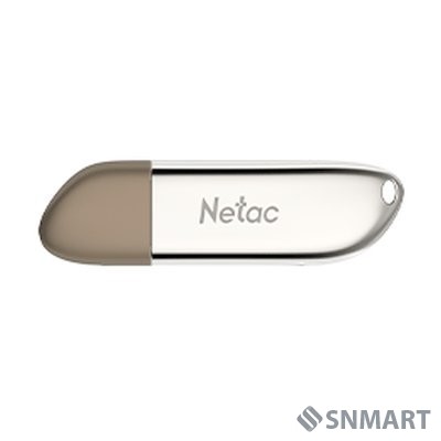 Netac USB Drive 16GB U352 <NT03U352N-016G-20PN>, USB2.0, с колпачком, металлическая