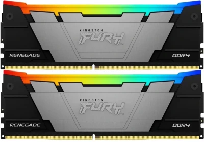 Оперативная память DDR4 Kingston Fury Renegade RGB 2x32 ГБ 3600MHz (KF436C18RB2AK2/64)