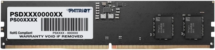 Оперативная память DDR5 Patriot Signature 8 ГБ 5200MHz (PSD58G520041)