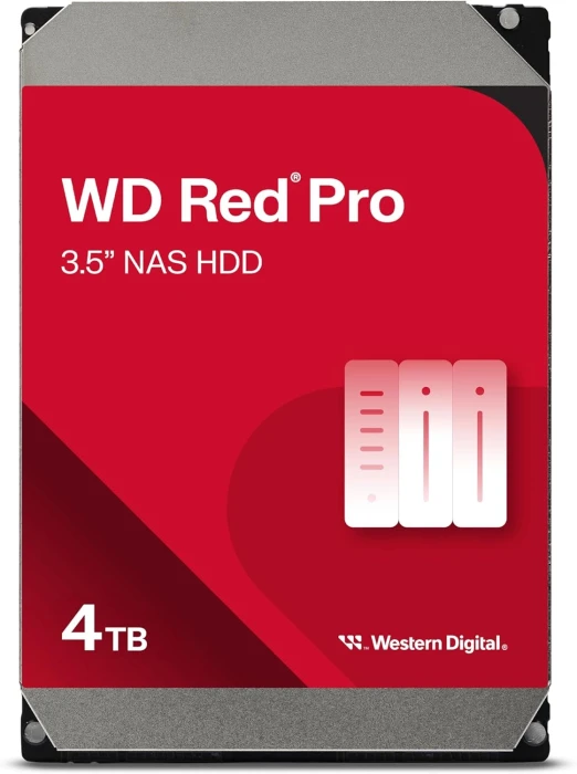 Жесткий диск (HDD) WD Red Pro 4 ТБ (WD4005FFBX)