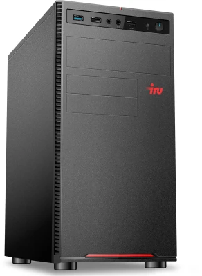 ПК IRU Home 310H6SE MT i5 12400 (2.5ГГц) 32ГБ SSD 512ГБ UHDG 730 Free DOS 400W черный (2023063)