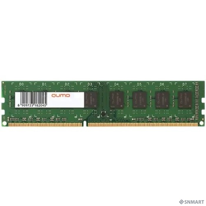 QUMO DDR3 DIMM 4GB (PC3-10600) 1333MHz QUM3U-4G1333C9