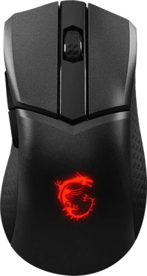 Мышь MSI Clutch GM31 Lightweight wireless черный оптическая (12000dpi) беспроводная USB2.0 (4but)