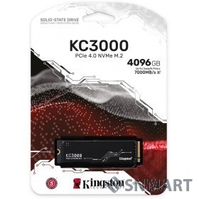 Kingston SSD 4Tb M.2 SKC3000D/4096G M.2 2280 NVMe