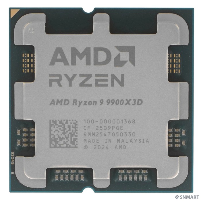 CPU AMD Ryzen 9 9900X3D OEM (100-000001368)