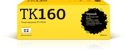 Картридж лазерный T2 TC-K160 TK-160 черный (2500стр.) для Kyocera FS-1120D/1120DN/Ecosys P2035d