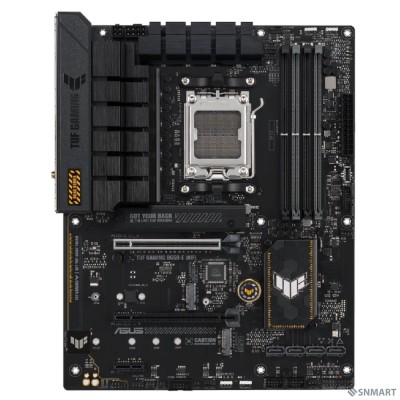 ASUS TUF GAMING B650-E WIFI (Socket AM5, ATX, 4xDDR5(192GB), DP/HDMI, 2xPCIe 4.0x16/1xPCIe 4.0, 1xLAN (2.5GbE), Wi-Fi, BT, 4xSATA 6Gb/s, 3xM.2, 1xType-C, 4xUSB 3.2, 3xUSB 2.0)