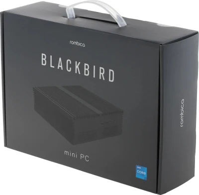 Неттоп Rombica Blackbird H610182P (мини-пк) i3 10100 (3.6ГГц) 8ГБ SSD 256ГБ UHDG 630 Windows 10 Professional БП 100W черный (PCMI-0302)