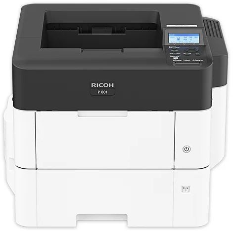 Принтер лазерный Ricoh P 801 (418473) A4 Duplex серый