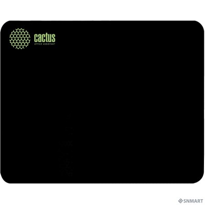 Коврик для мыши Cactus Black 220x180x2мм (CS-MPC-P01XS)
