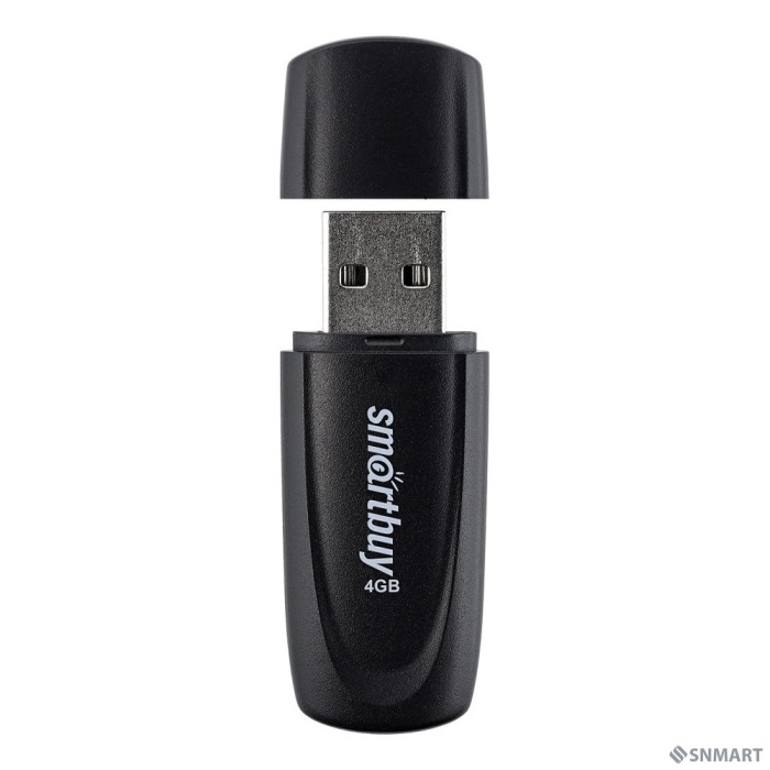 Smartbuy USB Drive 16GB Scout Black [SB016GB2SCK]