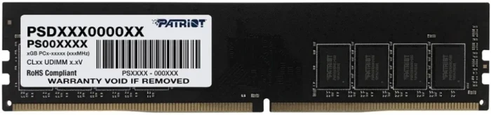 Оперативная память DDR4 Patriot Signature 16 ГБ 2666MHz (PSD416G266681)