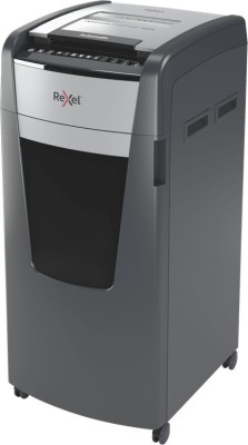 Шредер Rexel Optimum AutoFeed 600X черный с автоподачей (секр.P-4) фрагменты 600лист. 110лтр. скрепки скобы пл.карты