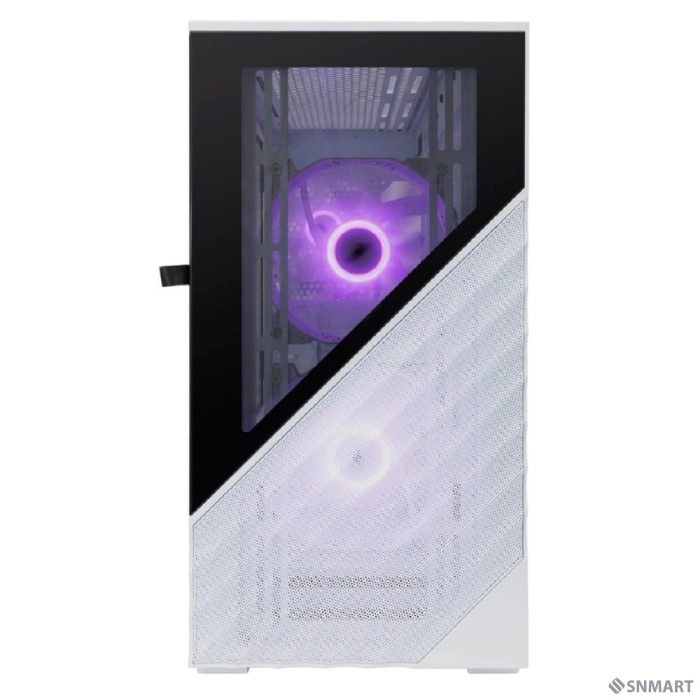 1STPLAYER DK D7 ARGB White / mATX / 3x120mm ARGB fans / D7-WH-3F7-W