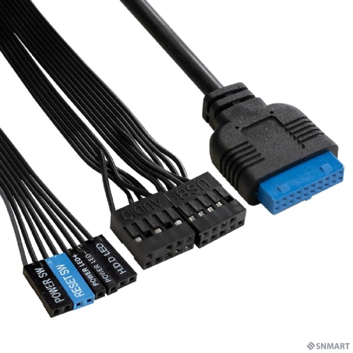 Exegate EX277437RUS Корпус Minitower MA-371X Black, mATX <UN500, 120mm> 2*USB+2*USB3.0, Audio