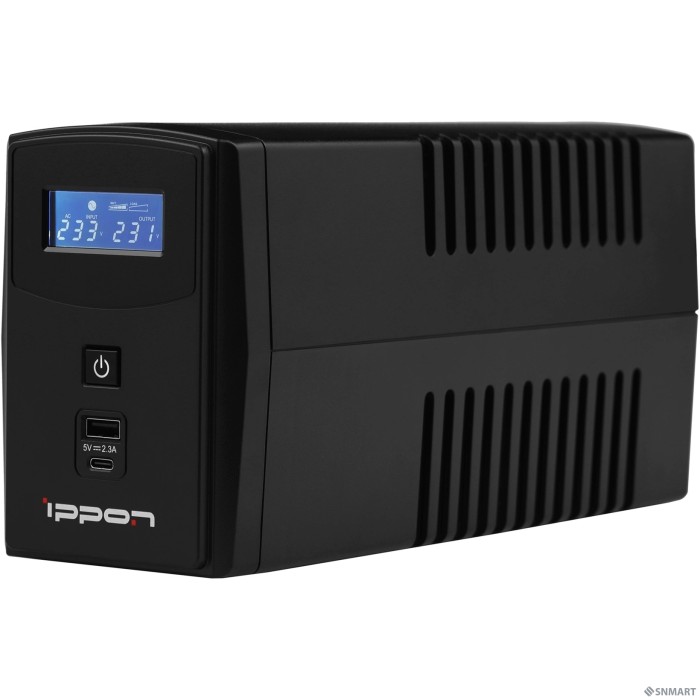 Ippon Back Power Pro II 500 black [1030299]