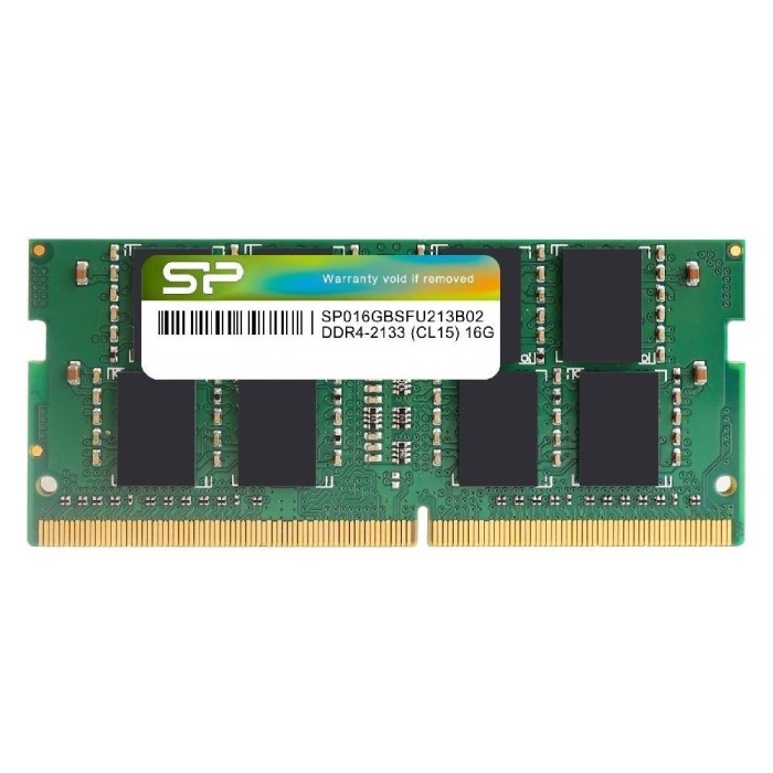 Оперативная память DDR4 SO-DIMM Silicon Power SP016GBSFU240B02 16 ГБ 2400Mhz (SP016GBSFU240B02)
