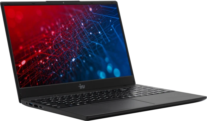 Ноутбук IRU Tactio 15ALG Core i3 1215U 8ГБ SSD 256ГБ Intel UHD Graphics 15.6" IPS FHD Windows 11 Professional черный 4500mAh (2019263)