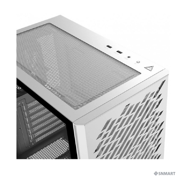 XPG VALOR AIR white / ATX / tempered glass / 4x 120mm black fans/front magnet filter/ VALORAIRMT-WHCWW