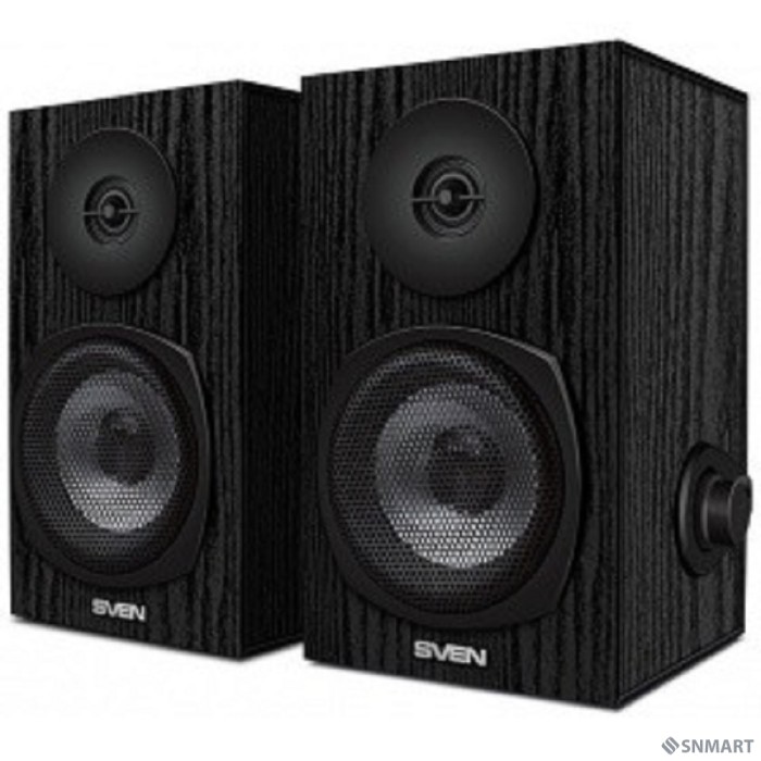 SVEN SPS-575, черный [6 (2*3), 80-20 000Гц, Питание через USB-порт ПК, ноутбука или адаптер 5V DC]
