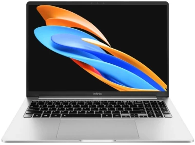 Ноутбук Infinix Inbook Y3H Max YL613H Core i7 12650H 16Gb SSD512Gb Intel UHD Graphics 16&quot; IPS FHD (1920x1200) Free DOS silver WiFi BT Cam (71008302604)
