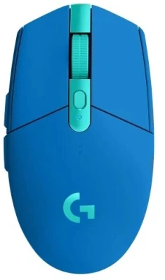 Мышь Logitech G304 Lightspeed синий оптическая (12000dpi) беспроводная USB (5but)