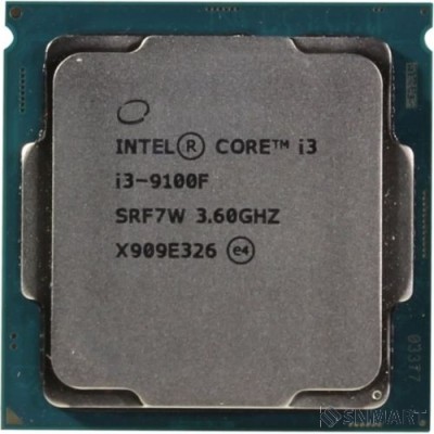 CPU Intel Core i3-9100F Coffee Lake OEM [3.60Ггц, 6МБ, Socket 1151v2] CM8068403358820/CM8068403377321