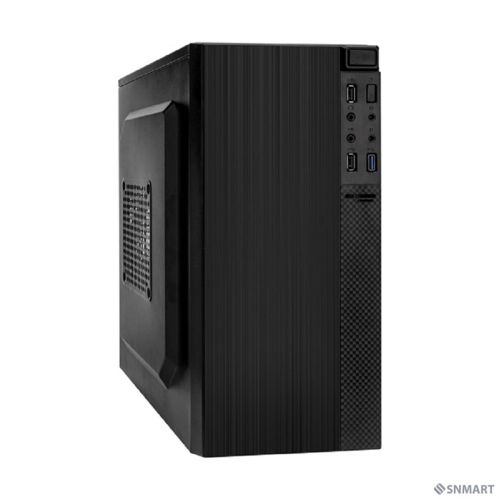 Exegate EX277806RUS Корпус Minitower BAA-104U Black, mATX, <AAA450, 80mm>, 2*USB+1*USB3.0, Audio