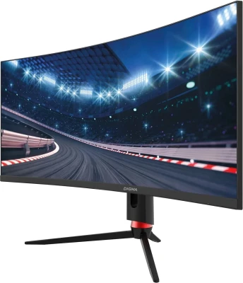 Монитор Digma 34&quot; Overdrive 34A711Q VA 2K 180Гц черный (DM34VG02)
