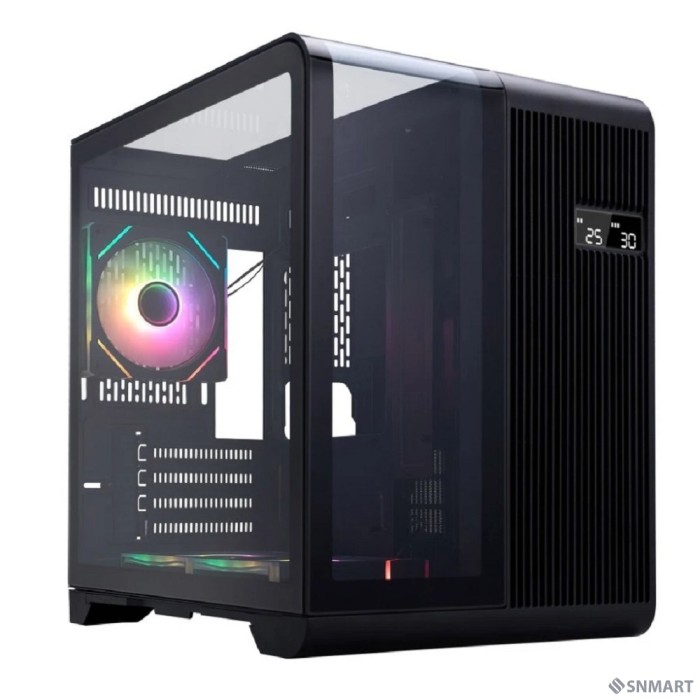 1STPLAYER RT5 ARGB Black / mATX / 3x120mm ARGB fans / RT5-BK-2FC7R-1FC7