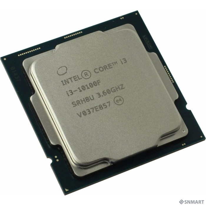 CPU Intel Core i3-10100F OEM [3.6GHz, 6MB, LGA1200]