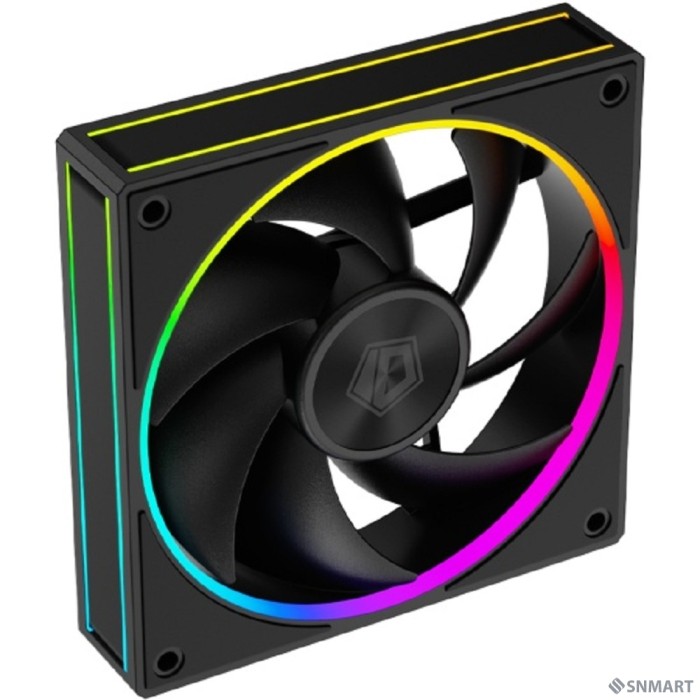 Case fan ID-Cooling AF-127-ARGB-K Trio ARGB 120мм черный 4-pin 30дБ (упак.:3шт) Ret