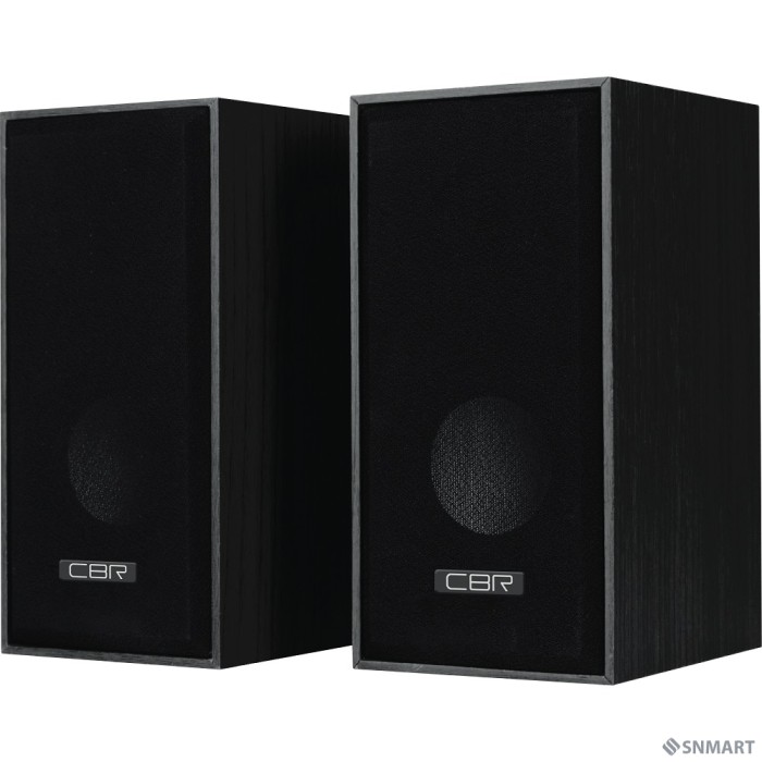 CBR CMS 700, Акустическая система 2.0, питание USB, 2х3 Вт (6 Вт RMS), материал корпуса MDF, 3.5 мм линейный стереовход, цвет чёрный