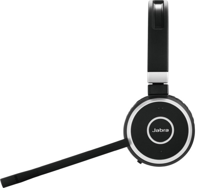 Наушники с микрофоном Jabra Evolve 65 SE черный накладные BT оголовье (6599-833-309)