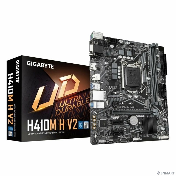 Gigabyte H410M H V2 2.1 [LGA1200, Intel Q470E, DDR4, 2, Micro-ATX] RTL