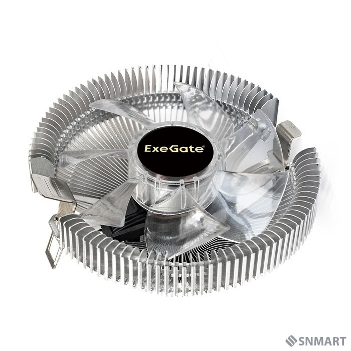 Exegate EX286147RUS Кулер ExeGate Wizard EE91-RED (Al, LGA775/1150/1151/1155/1156/1200/1700/AM2/AM2+/AM3/AM3+/AM4/FM1/FM2/754/939/940, TDP 75W, Fan 90mm, 2200RPM, Hydro bearing, 3pin, 22db, 215г,